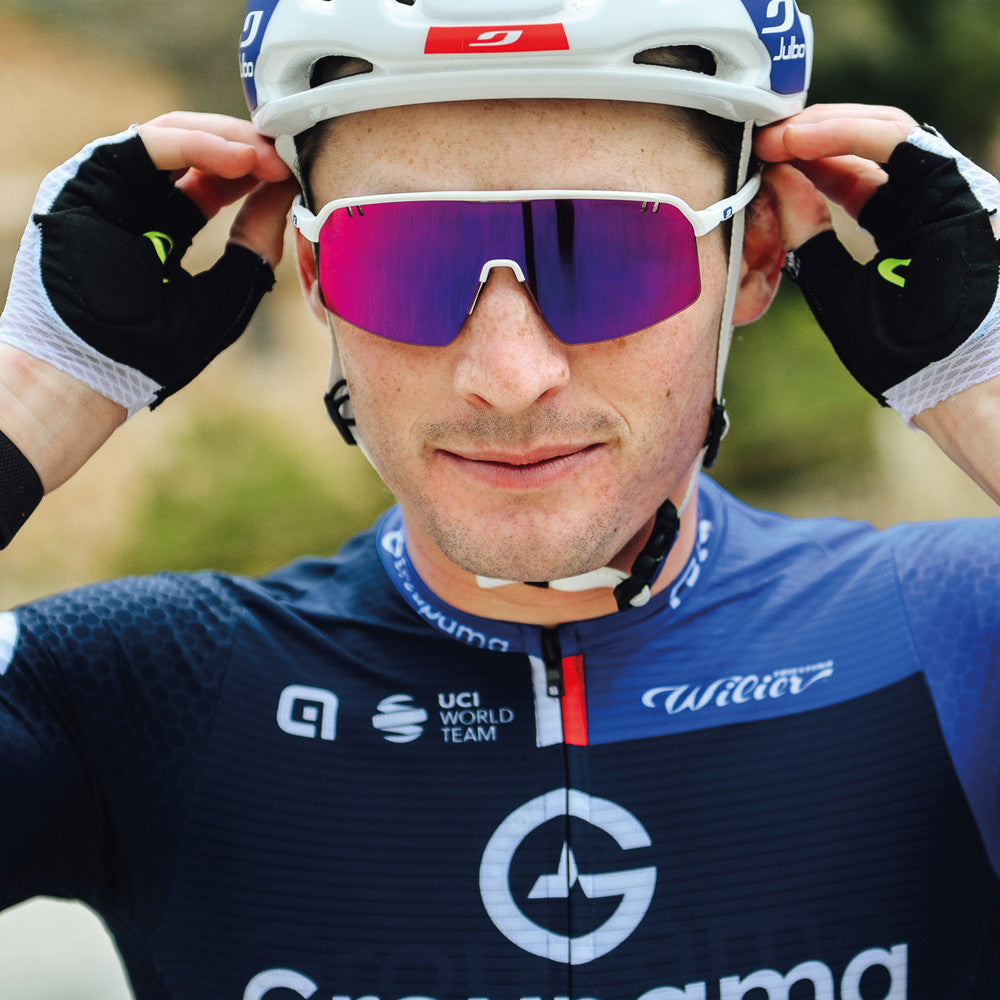 Julbo Intensity Blanc Bleu Groupama-FDJ J5901510 - Les Lunettes de Pauline
