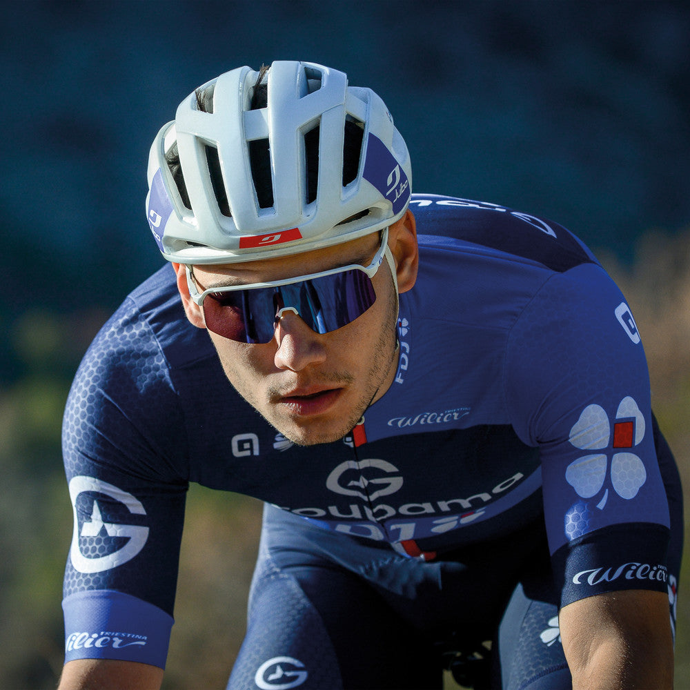 Julbo Intensity Blanc Bleu Groupama-FDJ J5901510 - Les Lunettes de Pauline