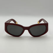 Jacquemus Gala Bordeaux - Les Lunettes de Pauline