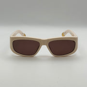 Jacquemus Pilota Beige - Les Lunettes de Pauline