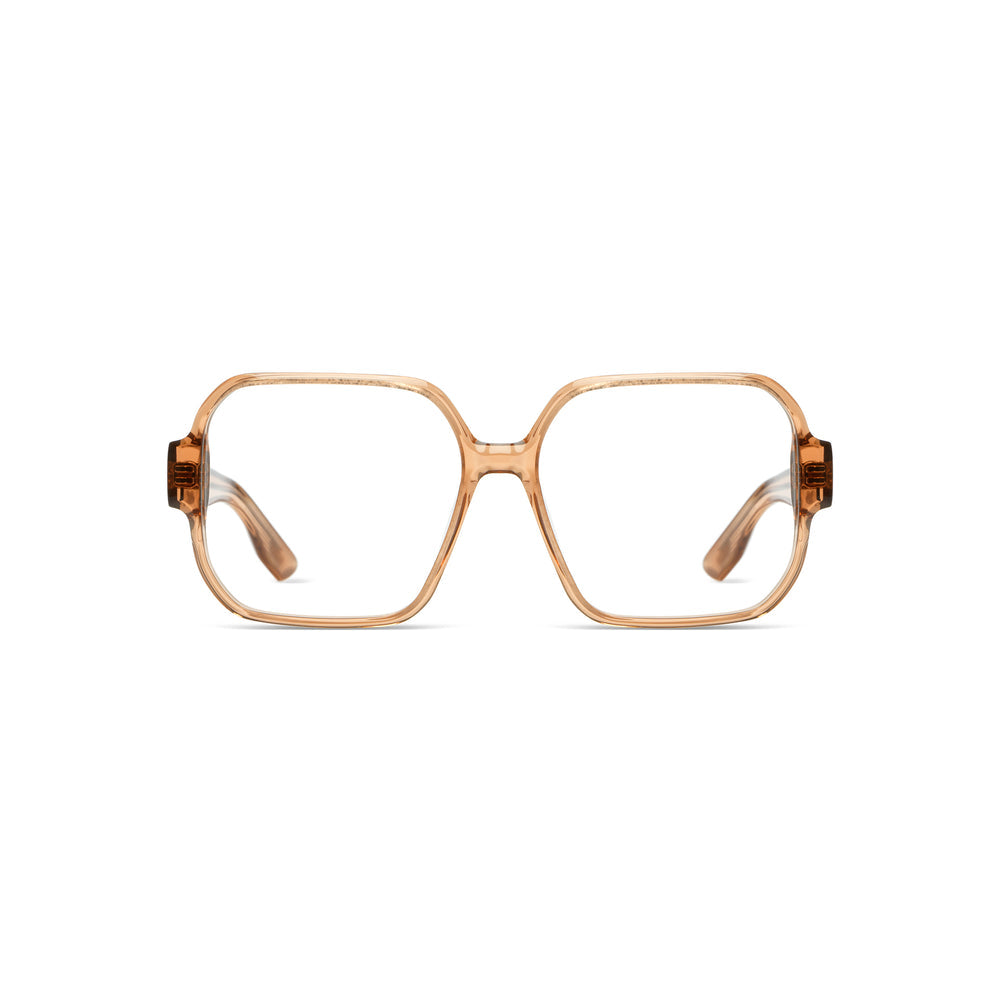 Komono Isabella Slims Rose de face - Les Lunettes de Pauline