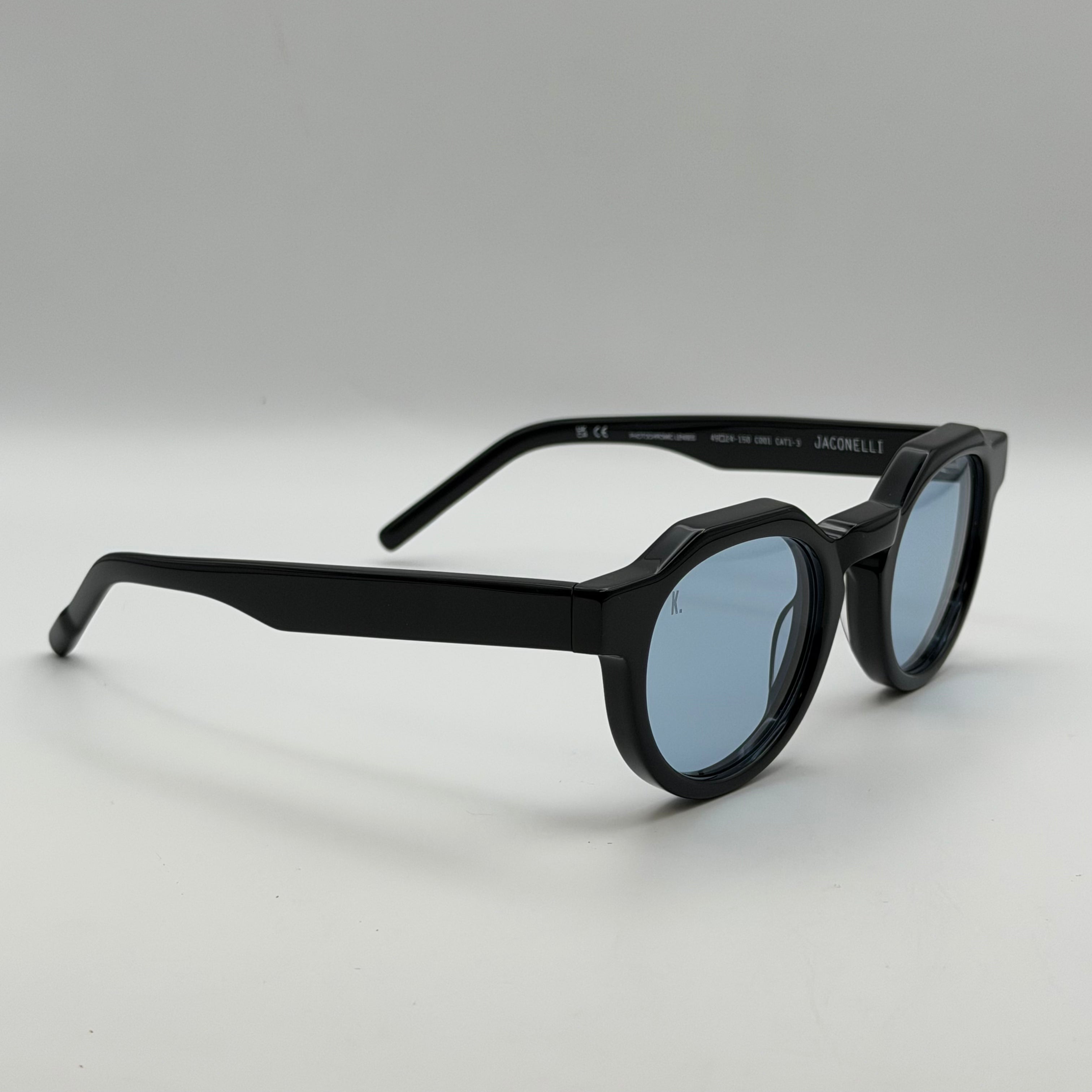 Kaleos Jaconelli Noir - Les Lunettes de Pauline