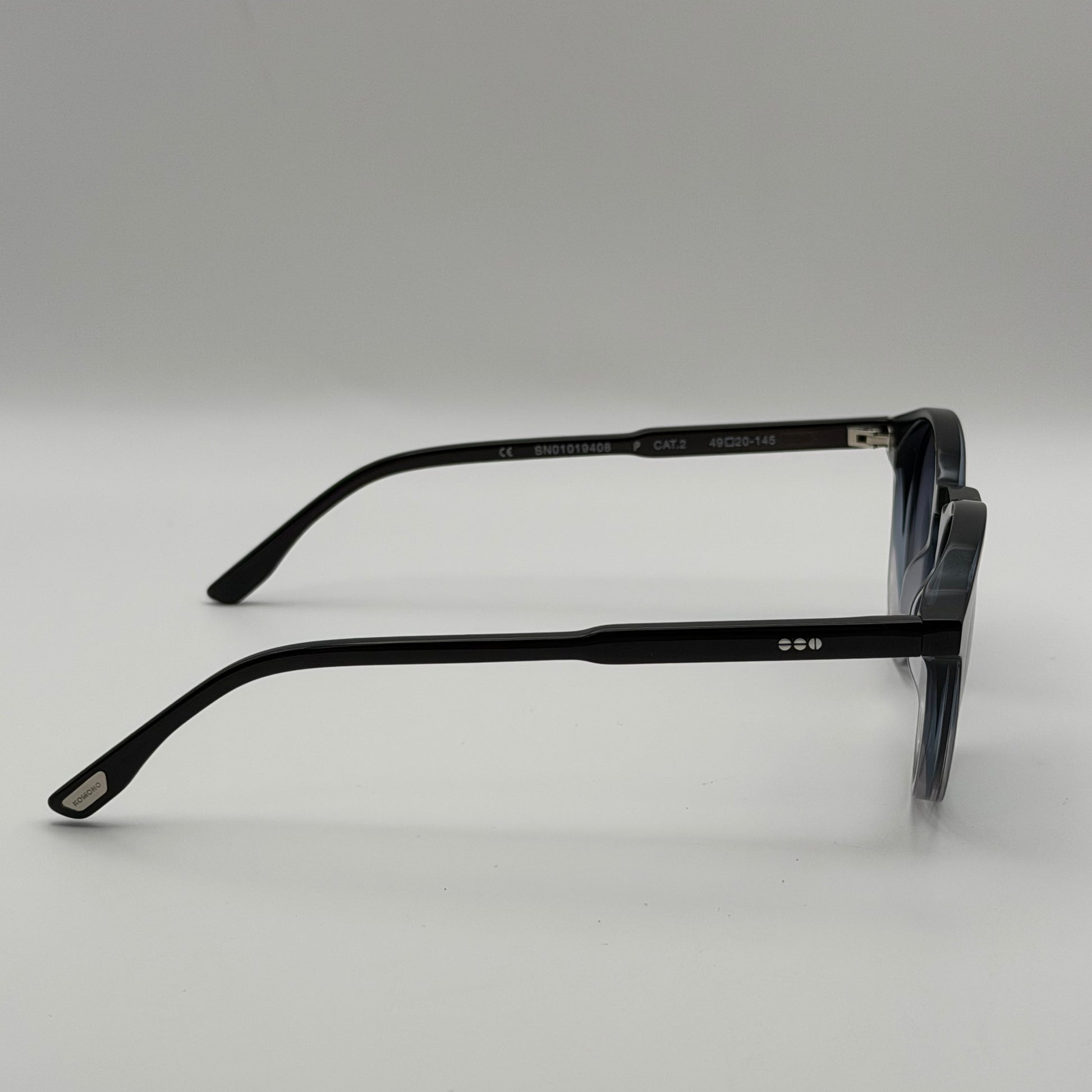 Komono The Archie Noir Transparent - Les Lunettes de Pauline