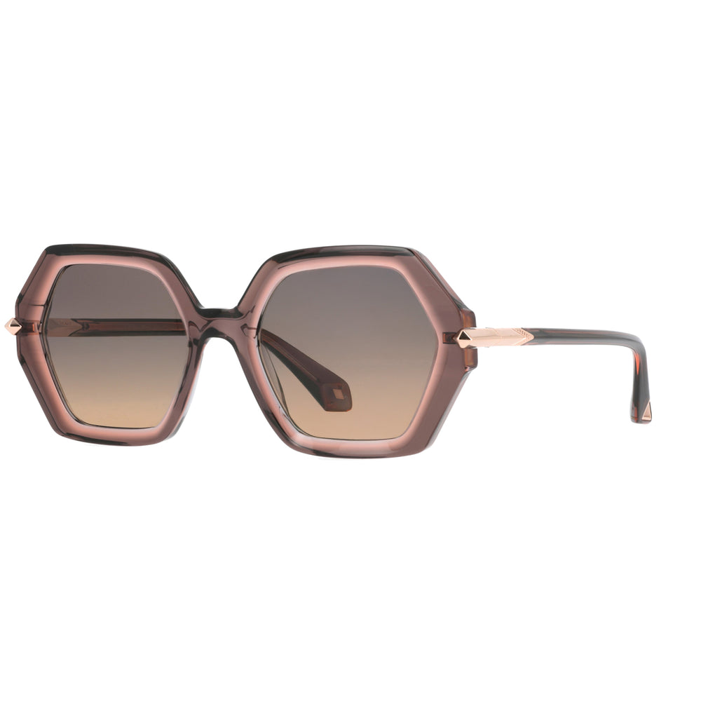ba&sh Lucile01 Cristal Prune Gris PRGR - Les Lunettes de Pauline