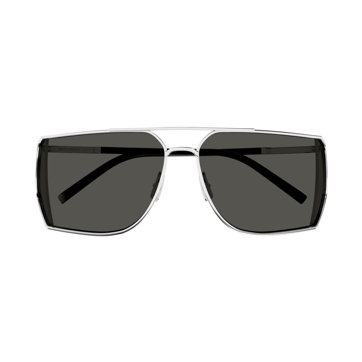 Saint Laurent SL Logo SL 750 Argent 002 de face - Les Lunettes de Pauline