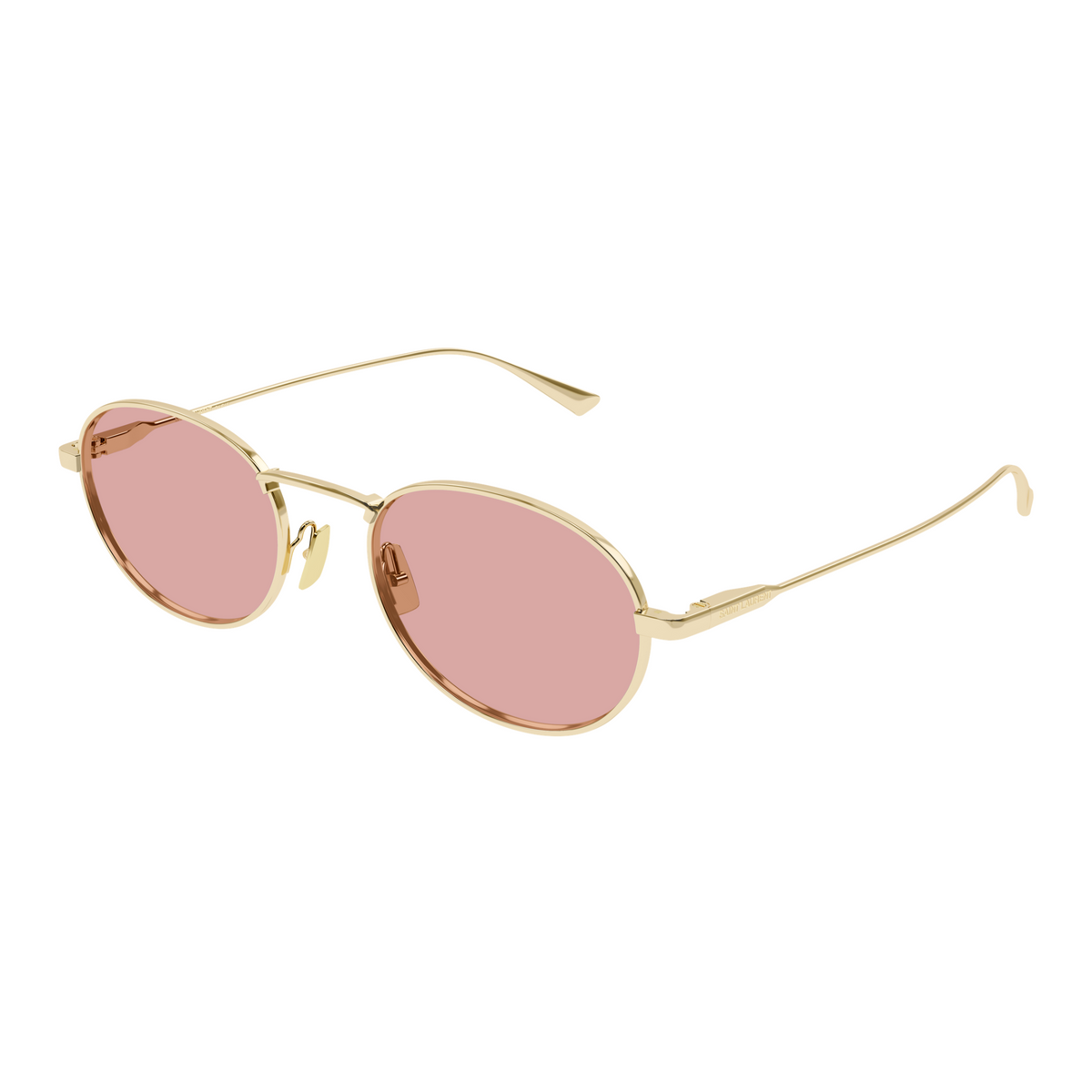 Saint Laurent SL Logo SL 799 Or 006 vue trois-quarts - Les Lunettes de Pauline