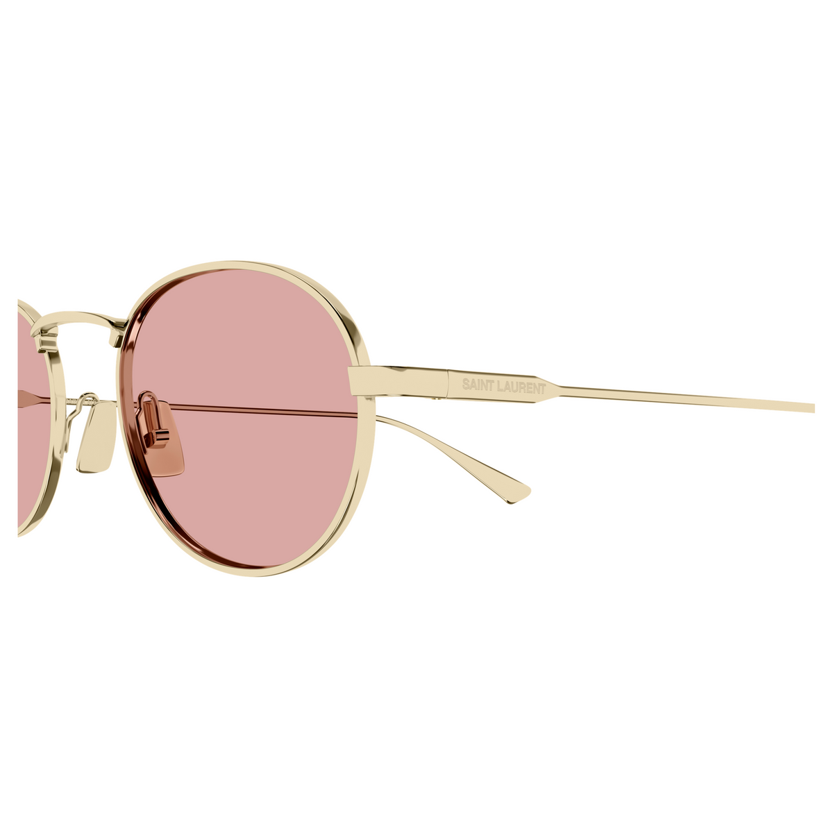 Saint Laurent SL Logo SL 799 Or 006 vue de profil - Les Lunettes de Pauline