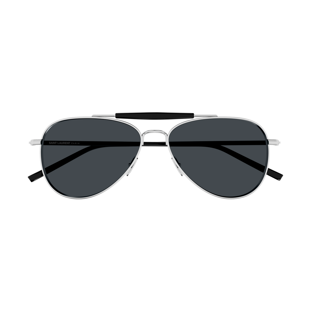 Saint Laurent SL Logo SL 864 Argent 002 de face - Les Lunettes de Pauline
