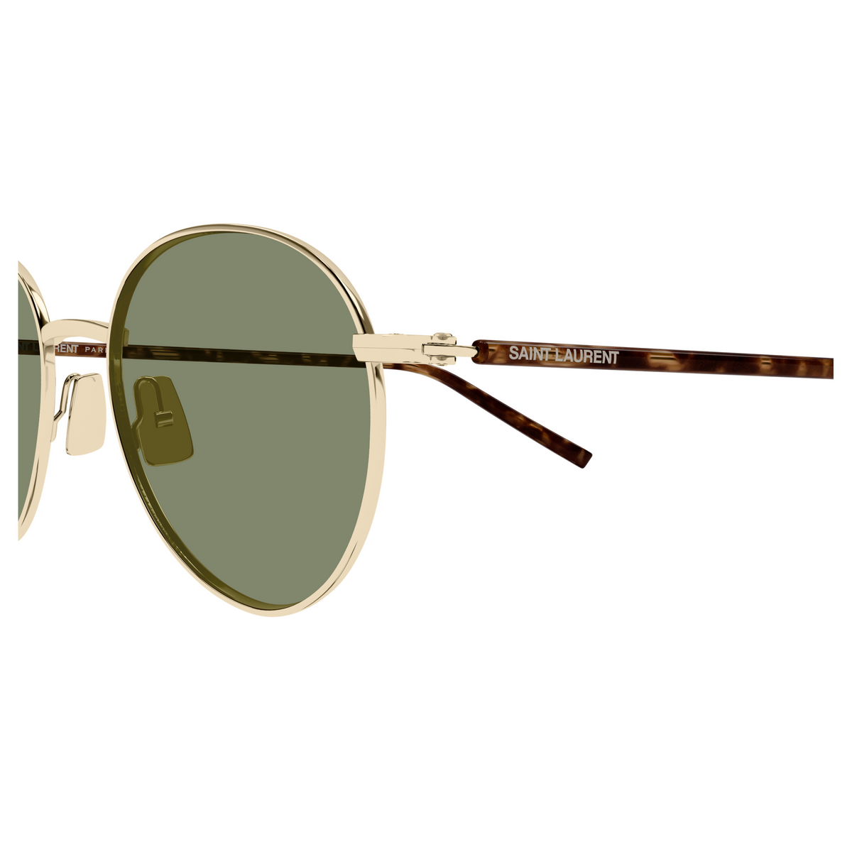 Saint Laurent SL Logo SL 865 Or 003 vue de profil - Les Lunettes de Pauline