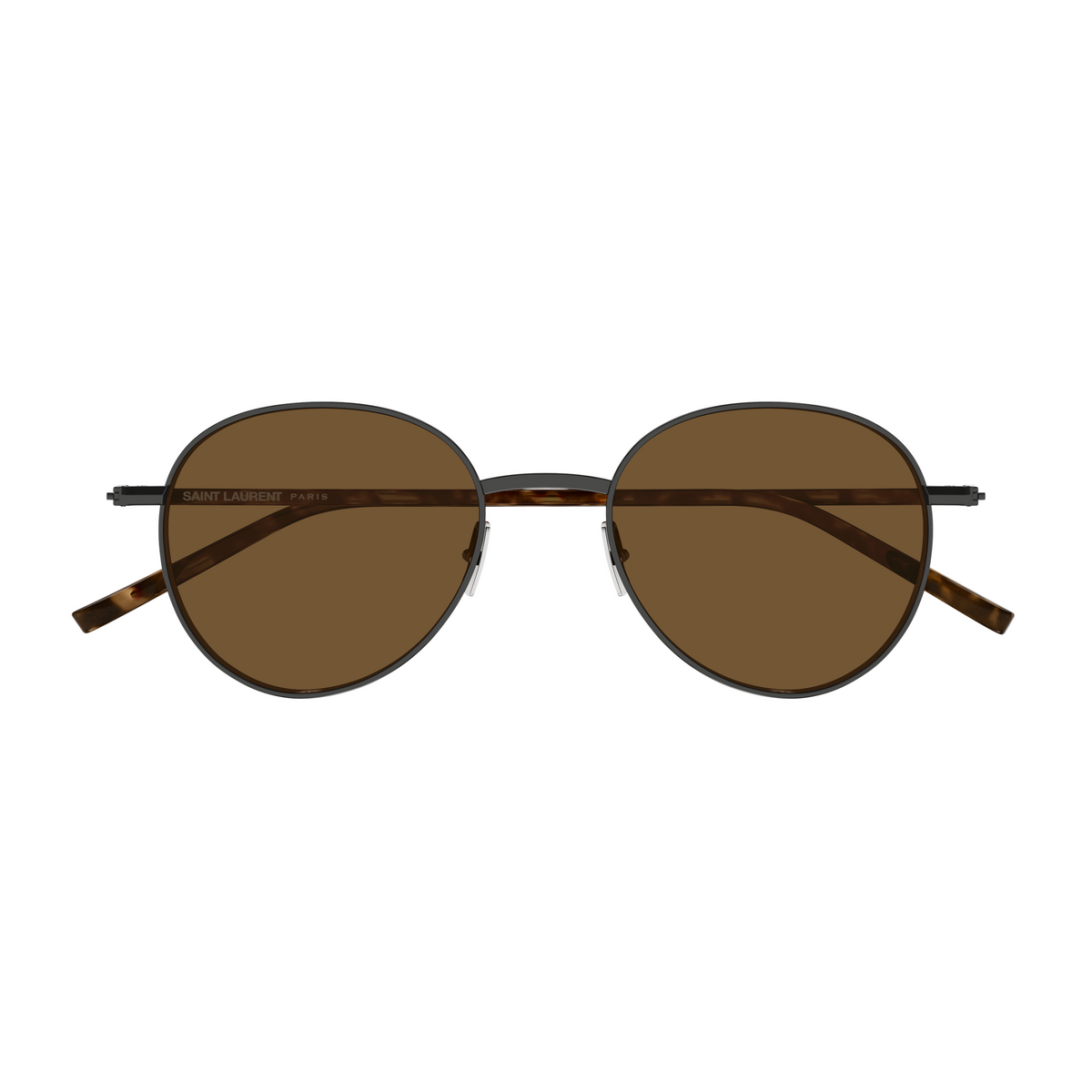 Saint Laurent SL Logo SL 865 Ruthénium 004 de face - Les Lunettes de Pauline