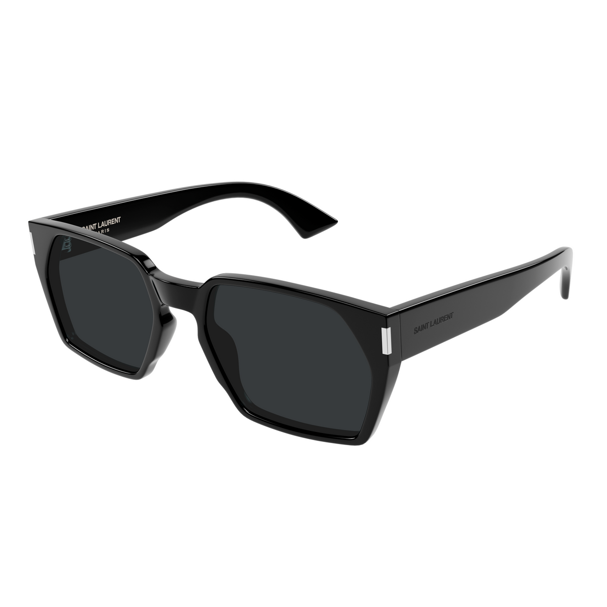 Saint Laurent Corner Angle SL 894 Noir 001 vue trois-quarts - Les Lunettes de Pauline