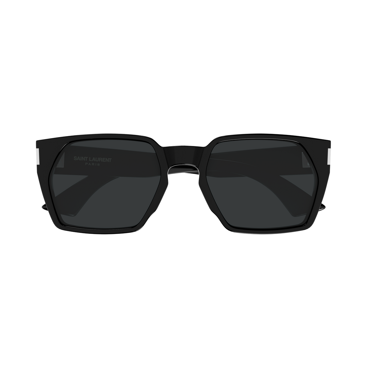 Saint Laurent Corner Angle SL 894 Noir 001 de face - Les Lunettes de Pauline