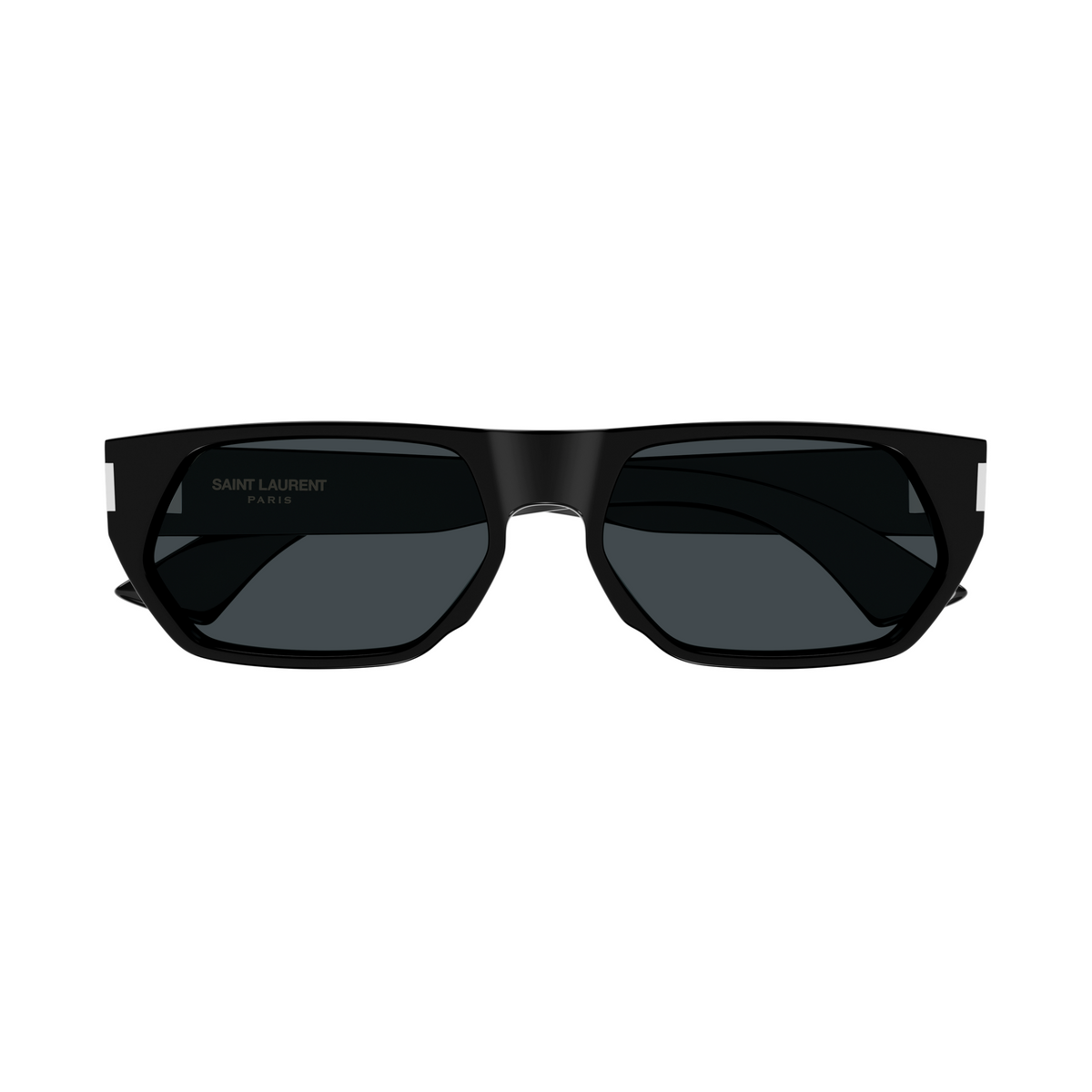 Saint Laurent Corner Angle SL 898 Noir 001 de face - Les Lunettes de Pauline