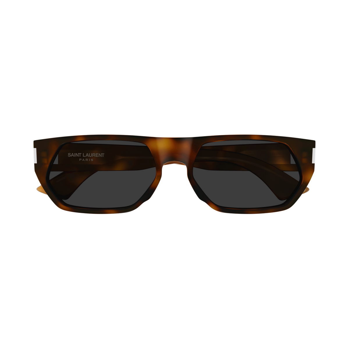 Saint Laurent Corner Angle SL 898 Havane 003 de face - Les Lunettes de Pauline