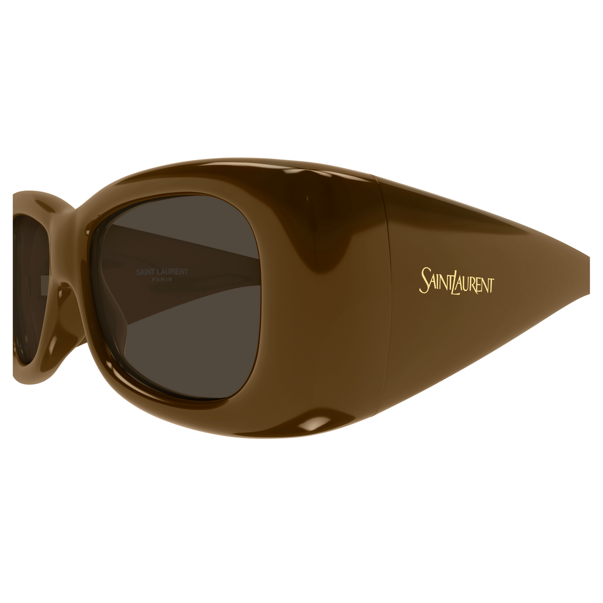 Saint Laurent SL Logo SL 901 Howl Brun 006 vue de profil - Les Lunettes de Pauline