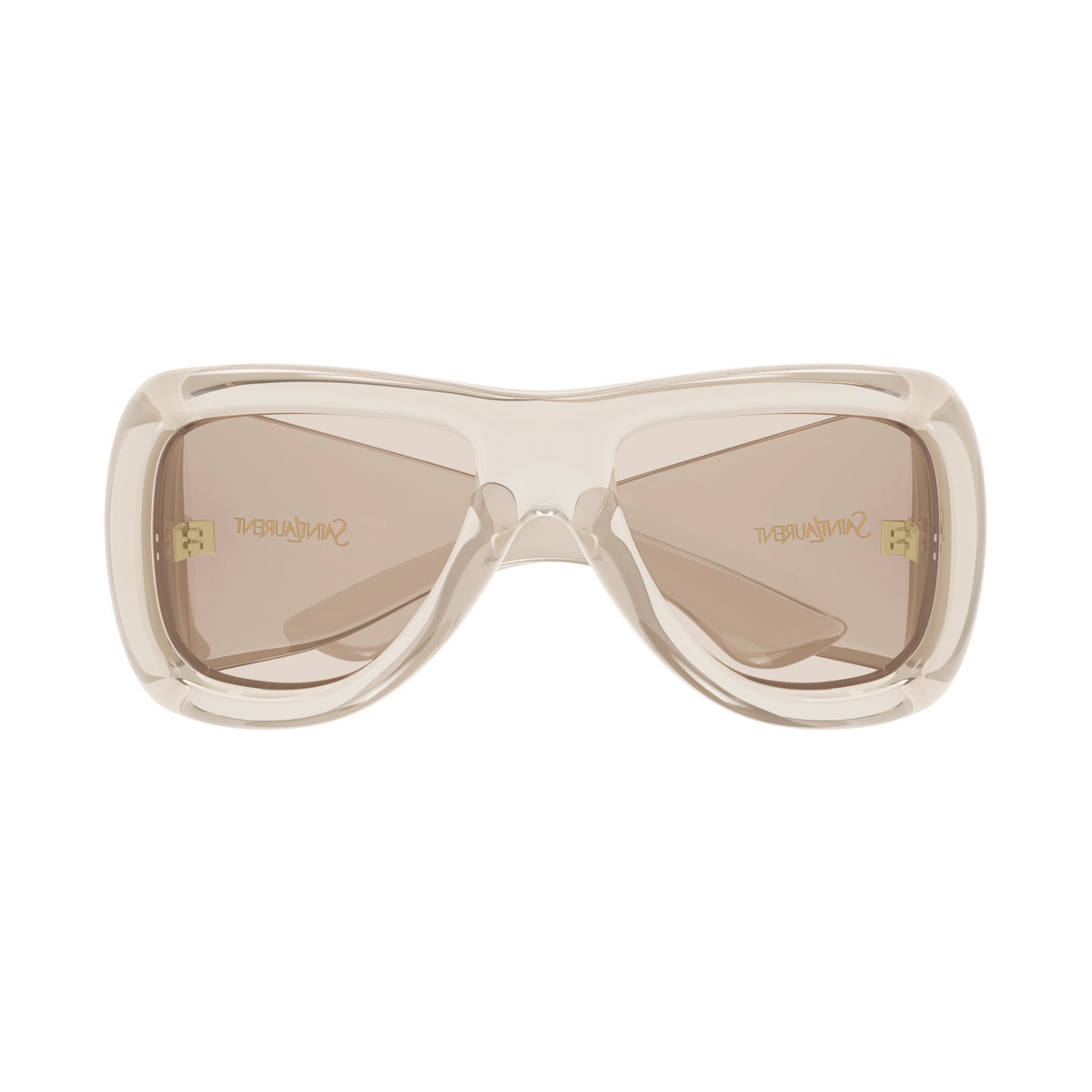 Saint Laurent SL Logo SL 902 Howl Beige 002 de face - Les Lunettes de Pauline