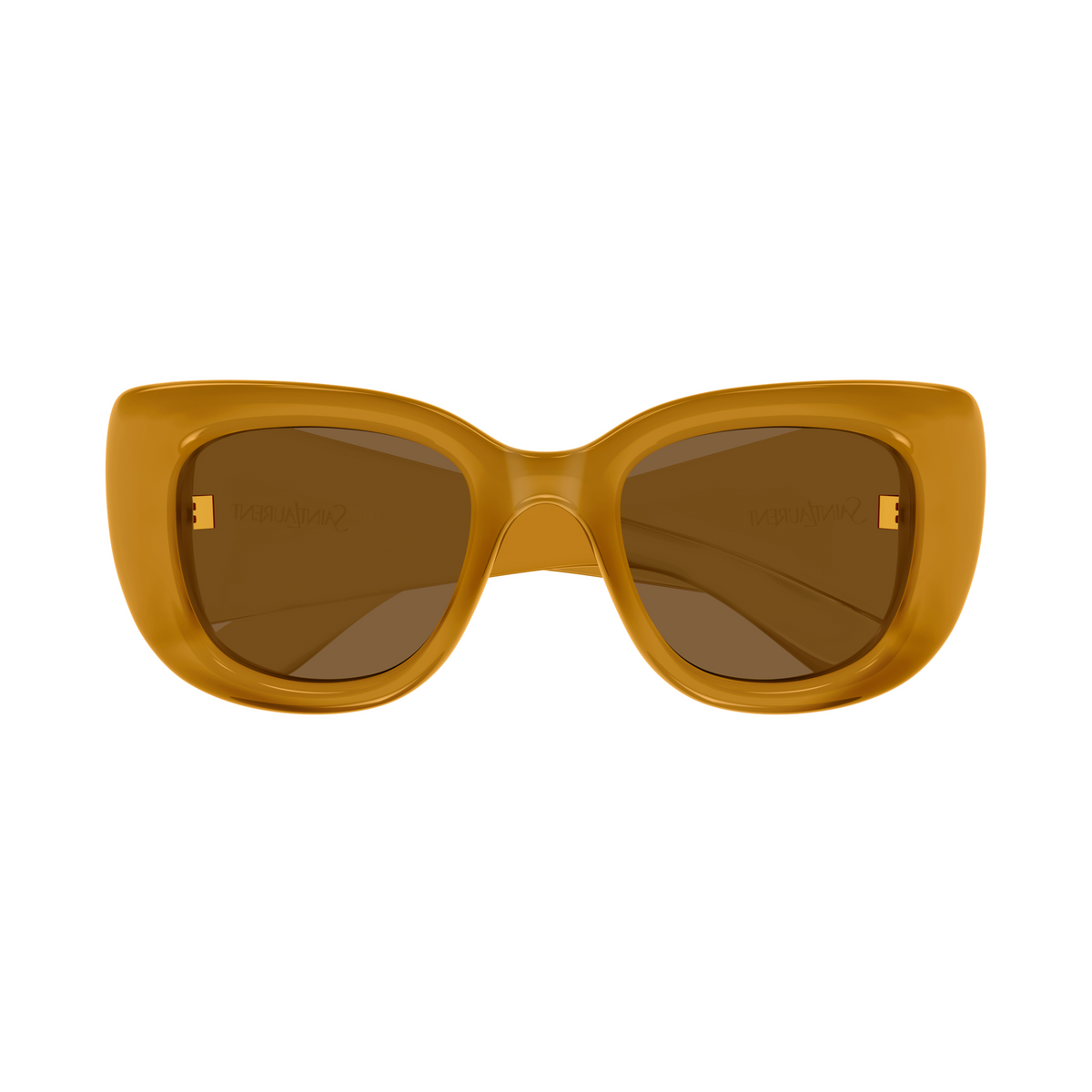 Saint Laurent SL Logo SL 903 Howl Jaune 008 de face - Les Lunettes de Pauline