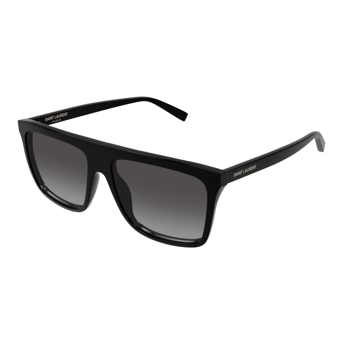 Saint Laurent SL Logo SL 904 Noir 001 vue trois-quarts - Les Lunettes de Pauline