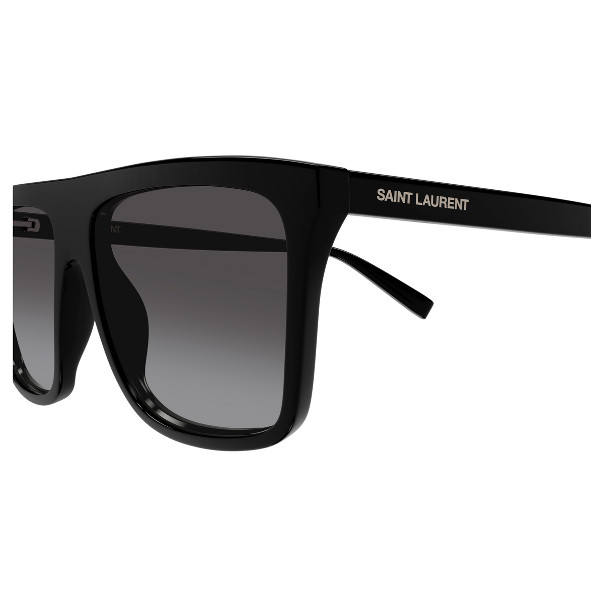 Saint Laurent SL Logo SL 904 Noir 001 vue de profil - Les Lunettes de Pauline