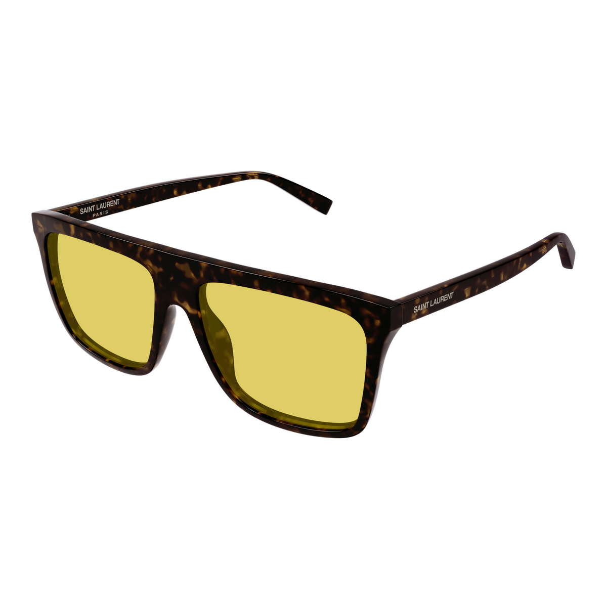 Saint Laurent SL Logo SL 904 Havane 003 vue trois-quarts - Les Lunettes de Pauline