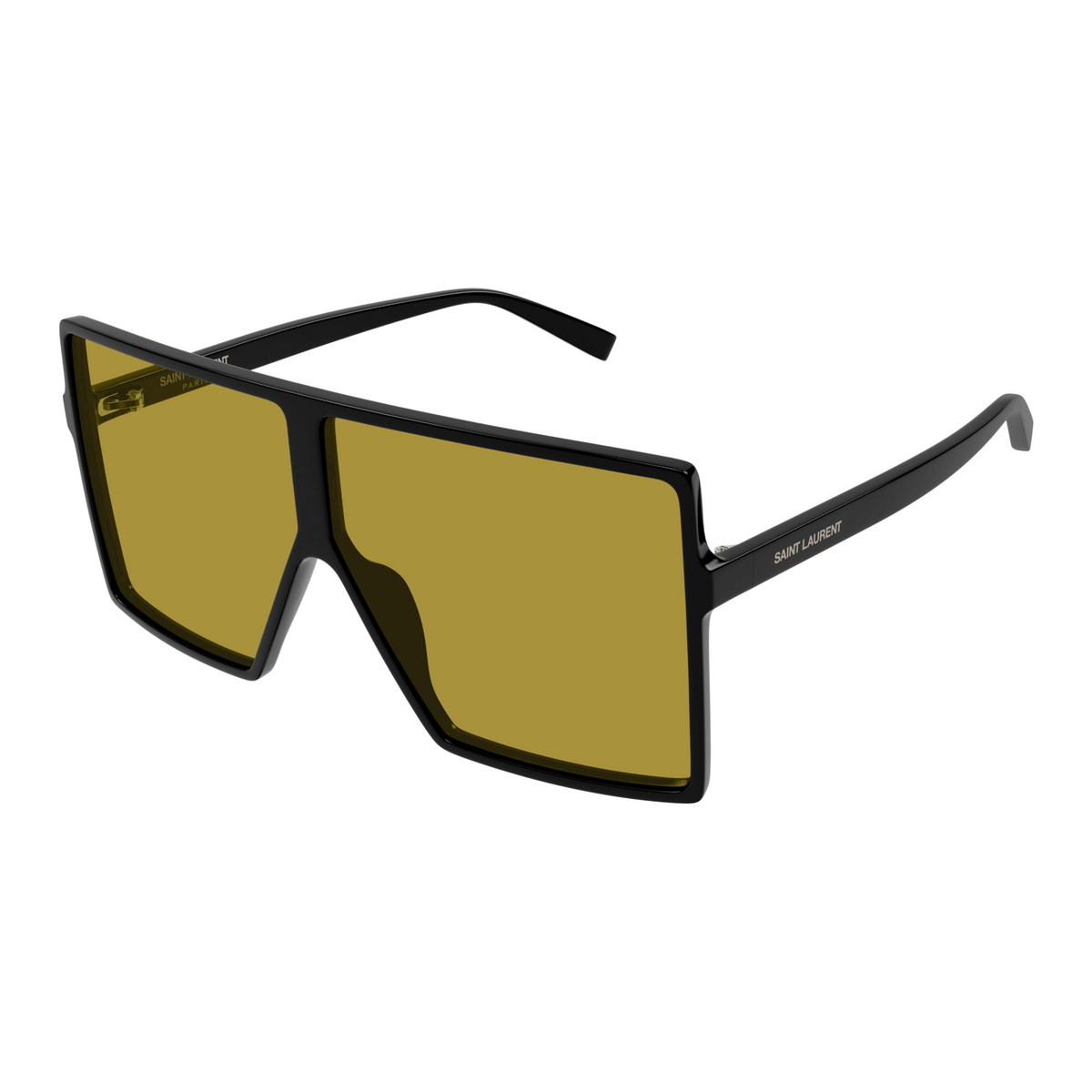 Saint Laurent SL 909 Betty S Noir 002 vue trois-quarts - Les Lunettes de Pauline