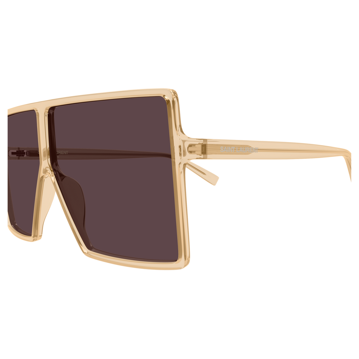 Saint Laurent SL 909 Betty S Jaune 004 vue de profil - Les Lunettes de Pauline