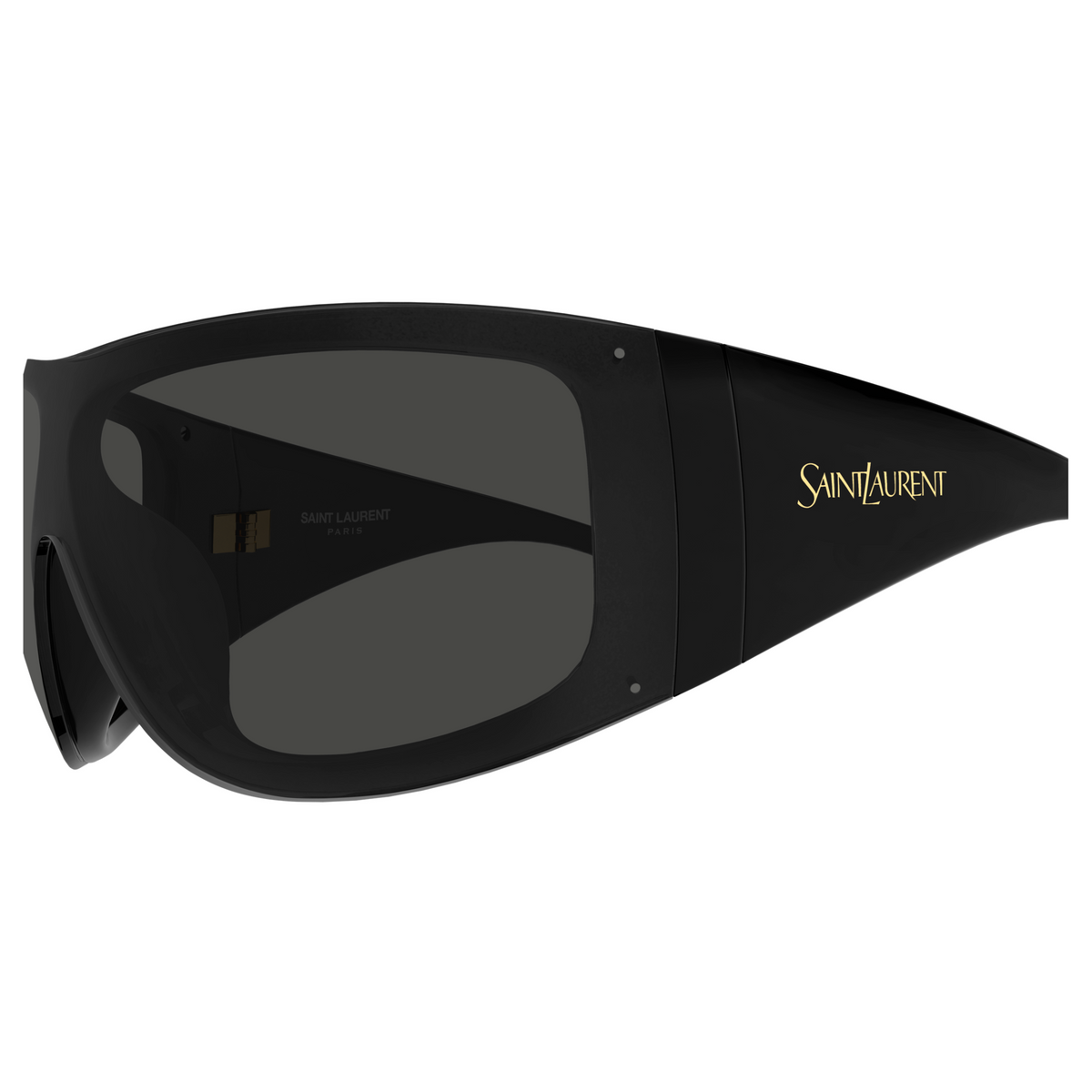 Saint Laurent SL Logo SL 914 Noir 001 vue de profil - Les Lunettes de Pauline