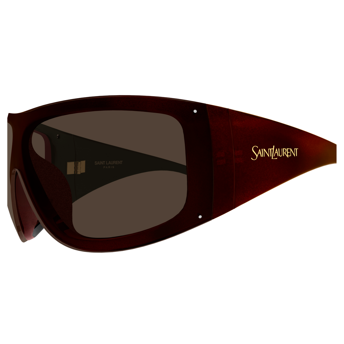 Saint Laurent SL Logo SL 914 Brun 003 vue de profil - Les Lunettes de Pauline