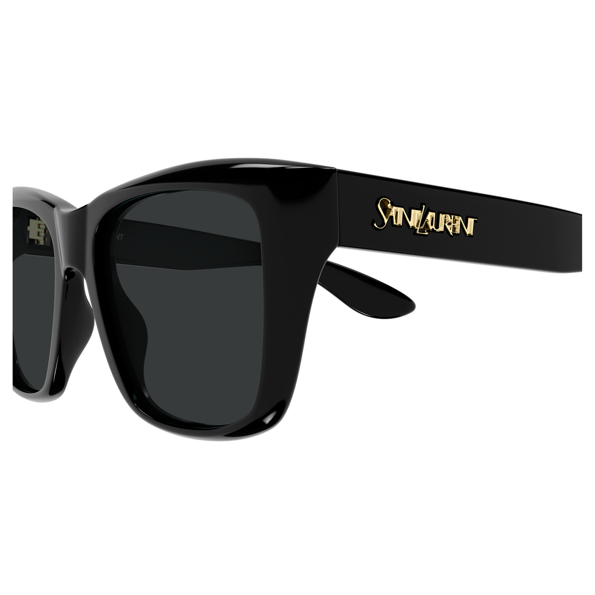 Saint Laurent SL Logo SL 923 Noir 001 vue de profil - Les Lunettes de Pauline
