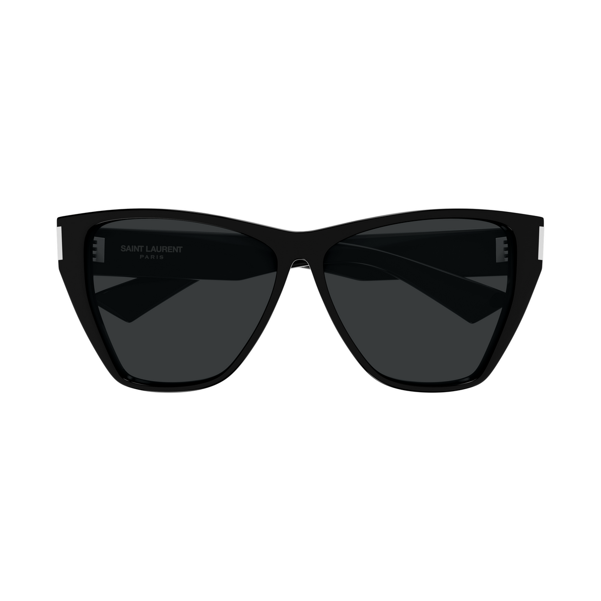 Saint Laurent Corner Angle SL 927 Noir 001 de face - Les Lunettes de Pauline