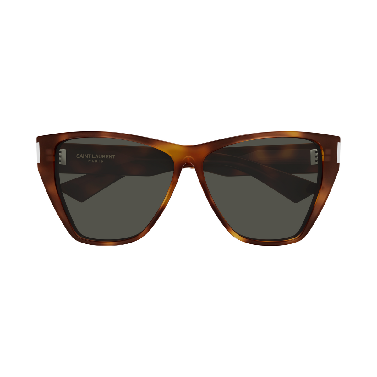 Saint Laurent Corner Angle SL 927 Havane 002 de face - Les Lunettes de Pauline
