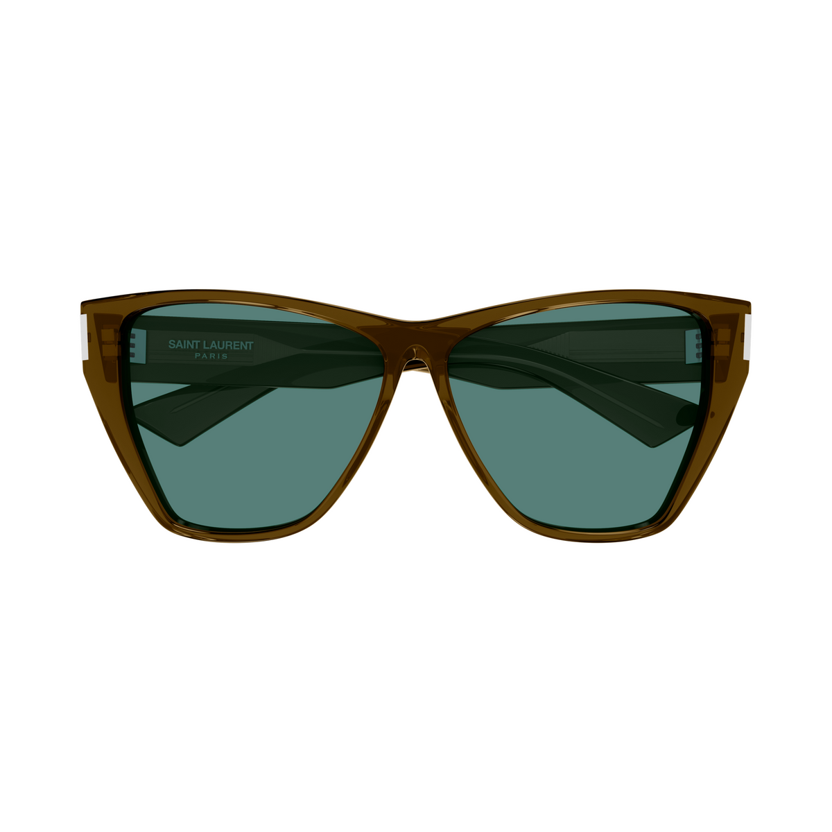 Saint Laurent Corner Angle SL 927 Brun 003 de face - Les Lunettes de Pauline