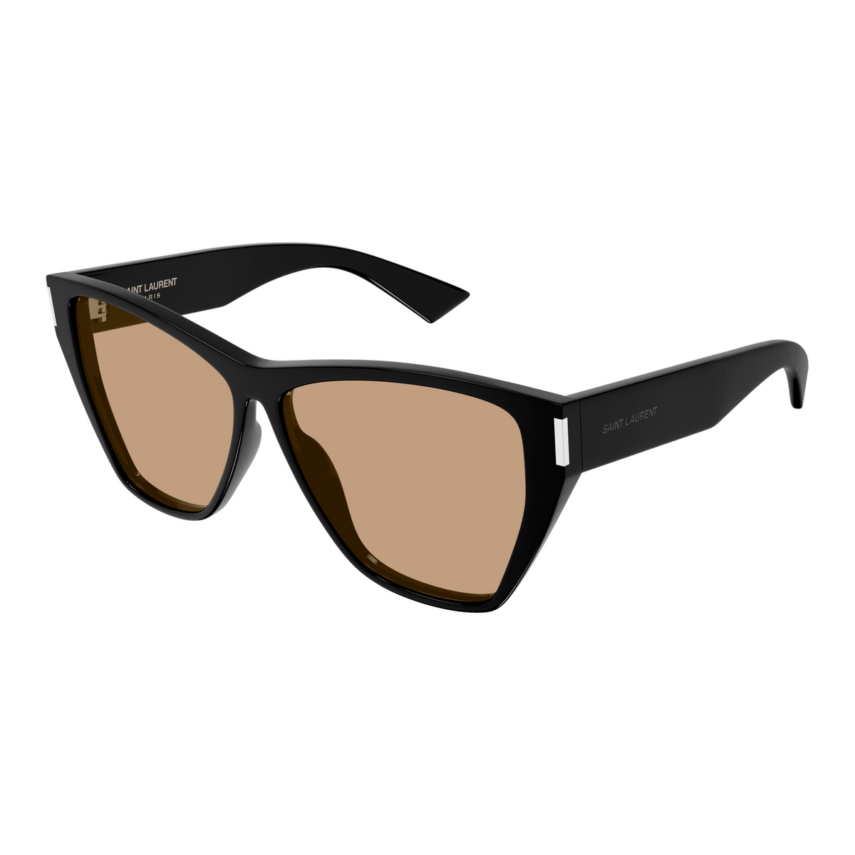 Saint Laurent Corner Angle SL 927 Noir 005 vue trois-quarts - Les Lunettes de Pauline
