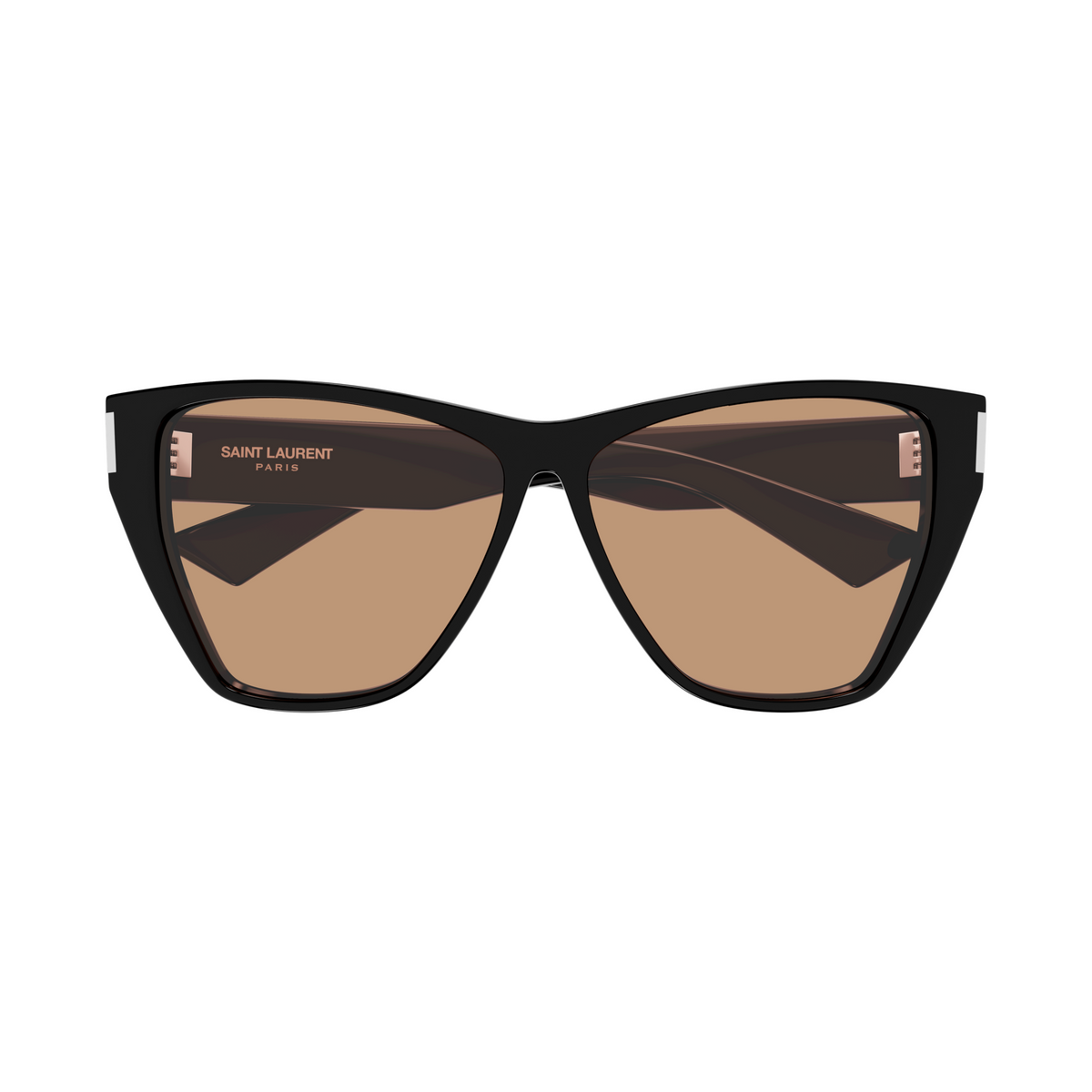 Saint Laurent Corner Angle SL 927 Noir 005 de face - Les Lunettes de Pauline