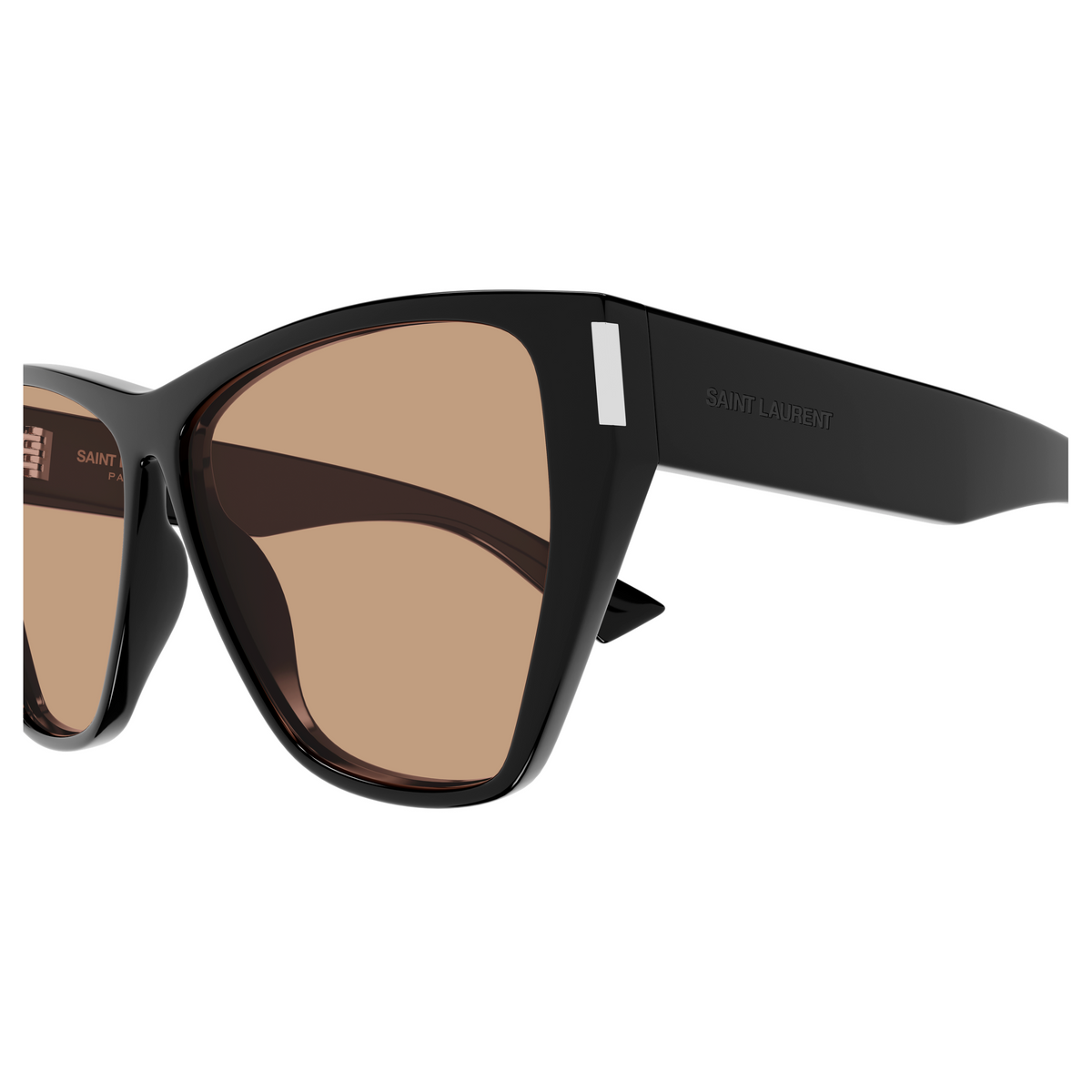 Saint Laurent Corner Angle SL 927 Noir 005 vue de profil - Les Lunettes de Pauline