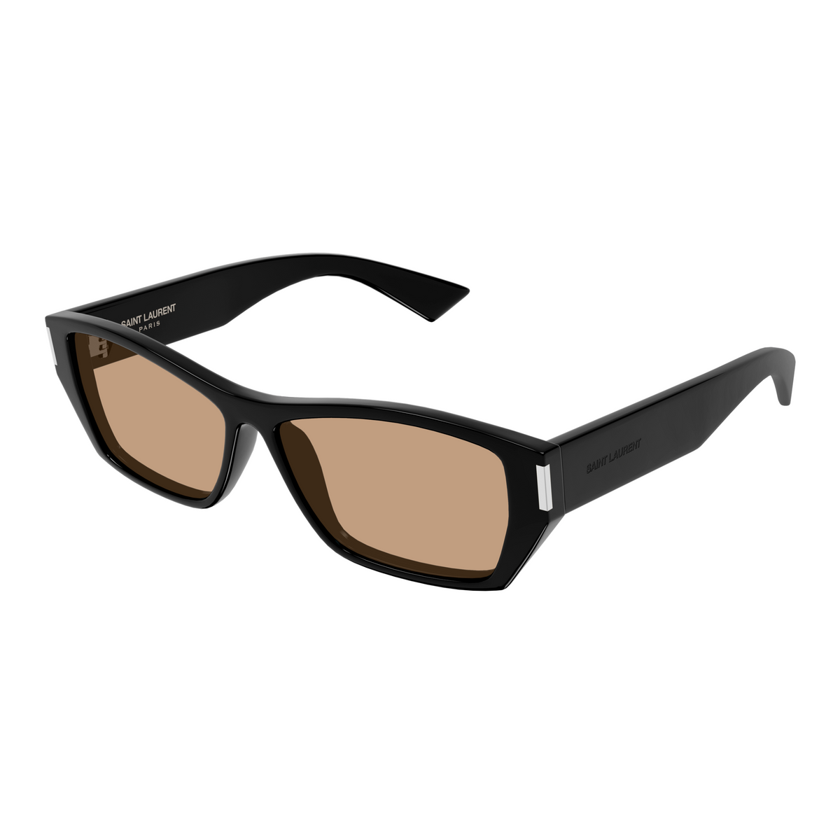 Saint Laurent Corner Angle SL 928 Noir 005 vue trois-quarts - Les Lunettes de Pauline