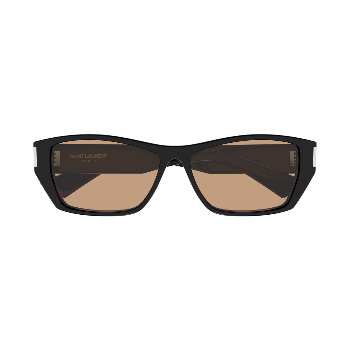 Saint Laurent Corner Angle SL 928 Noir 005 de face - Les Lunettes de Pauline