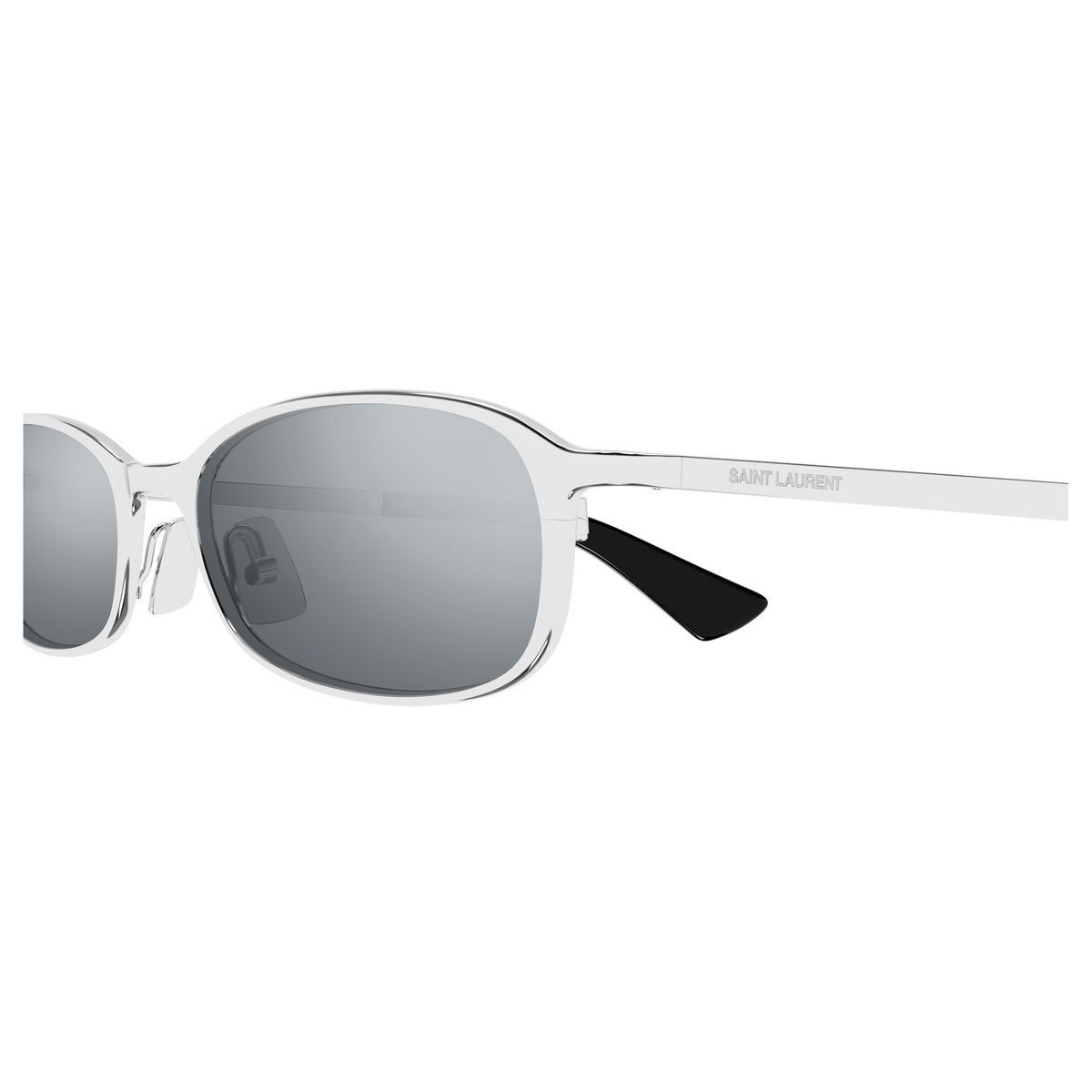 Saint Laurent SL Logo SL 934 Mia Argent 002 vue de profil - Les Lunettes de Pauline
