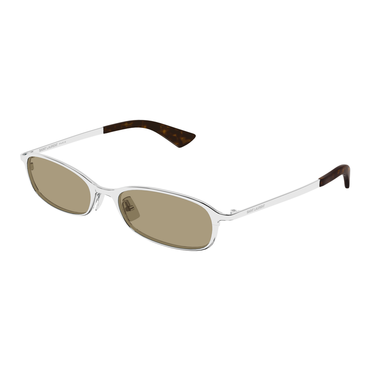 Saint Laurent SL Logo SL 934 Mia Argent 003 vue trois-quarts - Les Lunettes de Pauline