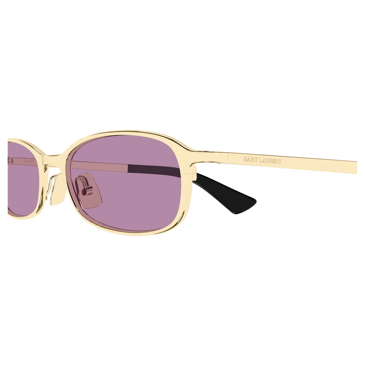 Saint Laurent SL Logo SL 934 Mia Or 004 vue de profil - Les Lunettes de Pauline
