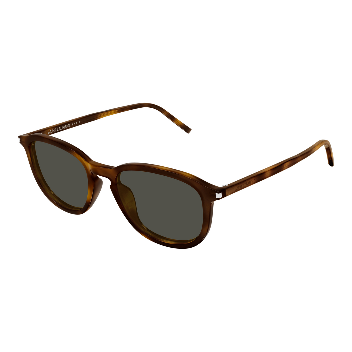 Saint Laurent Corner Angle SL 939 Havane 002 vue trois-quarts - Les Lunettes de Pauline