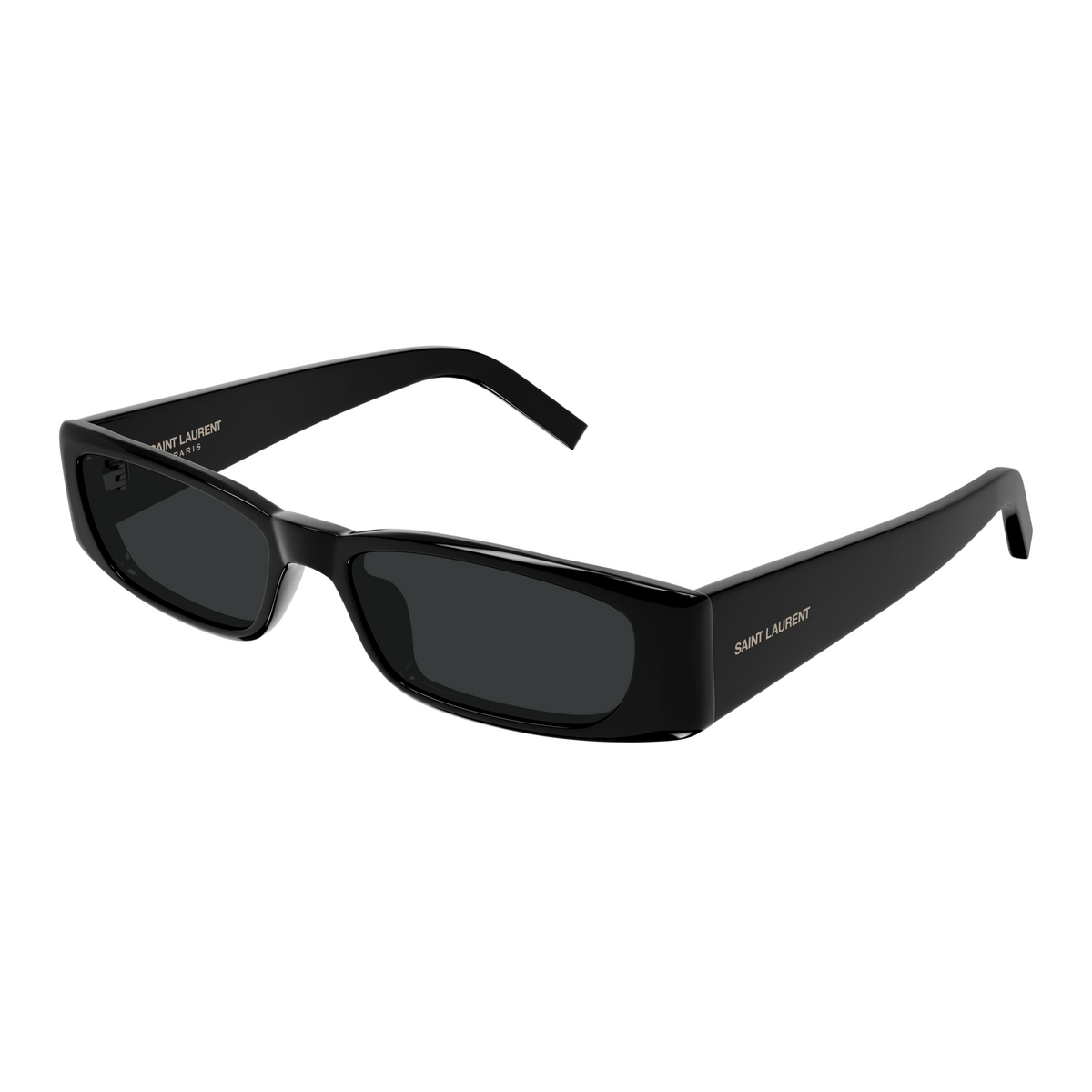 Saint Laurent SL Logo SL 942 Noir 001 vue trois-quarts - Les Lunettes de Pauline