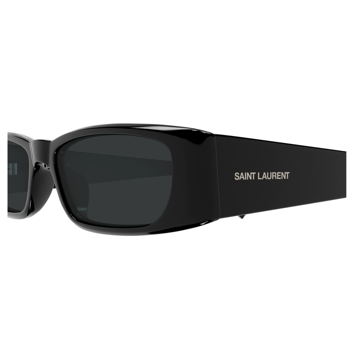 Saint Laurent SL Logo SL 942 Noir 001 vue de profil - Les Lunettes de Pauline