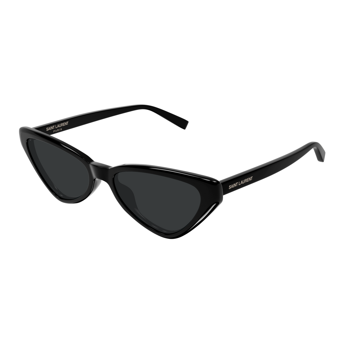 Saint Laurent SL Logo SL 944 Noir 001 vue trois-quarts - Les Lunettes de Pauline