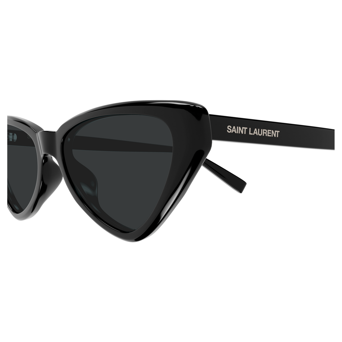 Saint Laurent SL Logo SL 944 Noir 001 vue de profil - Les Lunettes de Pauline