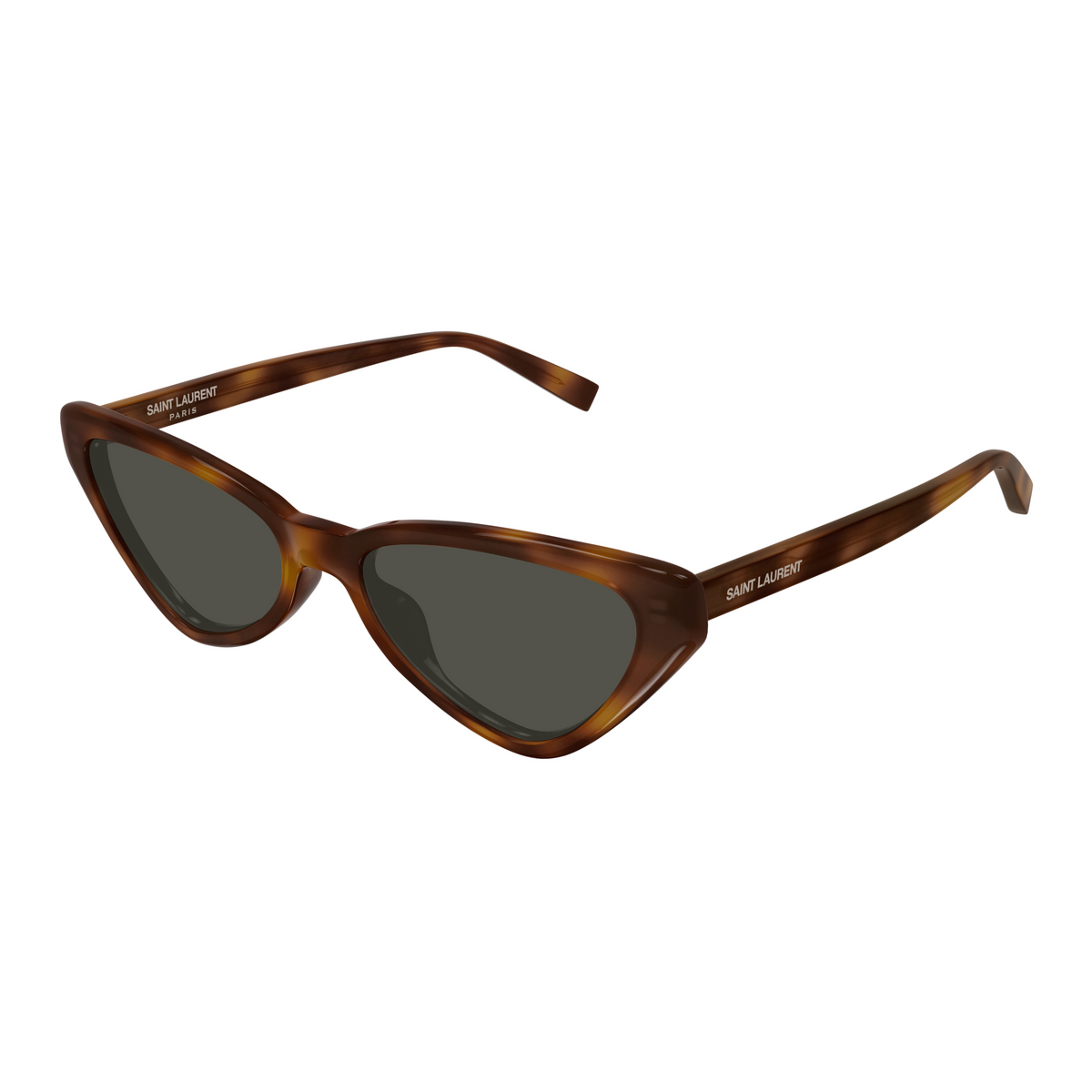 Saint Laurent SL Logo SL 944 Havane 002 vue trois-quarts - Les Lunettes de Pauline
