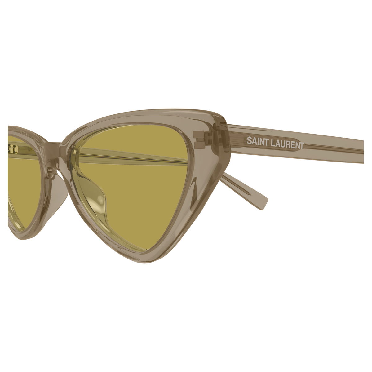 Saint Laurent SL Logo SL 944 Brun 003 vue de profil - Les Lunettes de Pauline