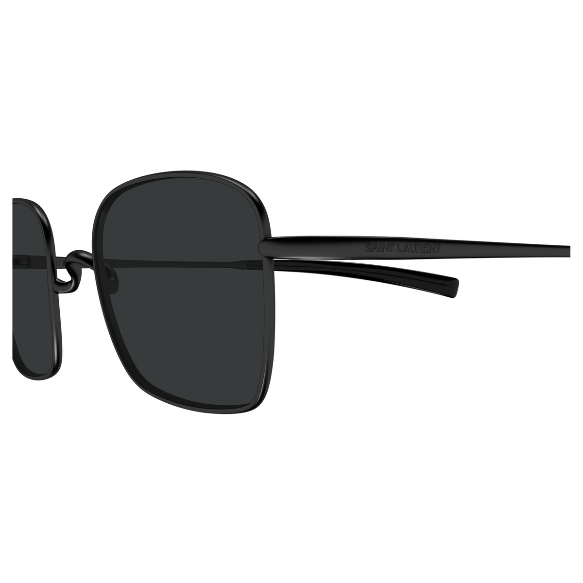 Saint Laurent SL Logo SL 949 T Noir 001 vue de profil - Les Lunettes de Pauline