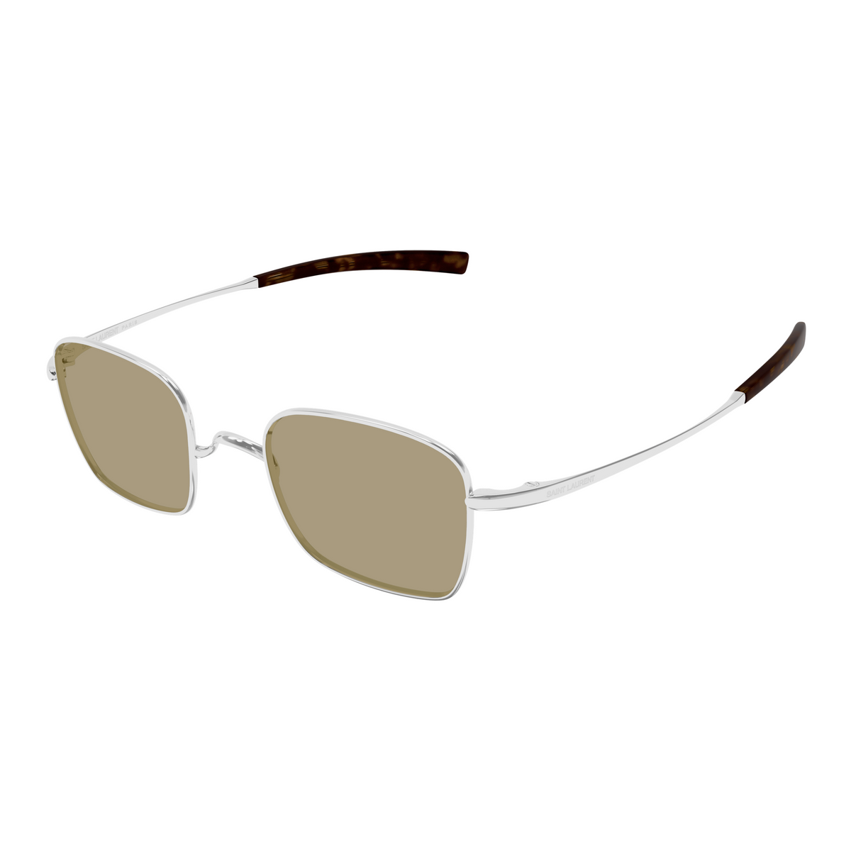 Saint Laurent SL Logo SL 949 T Argent 002 vue trois-quarts - Les Lunettes de Pauline