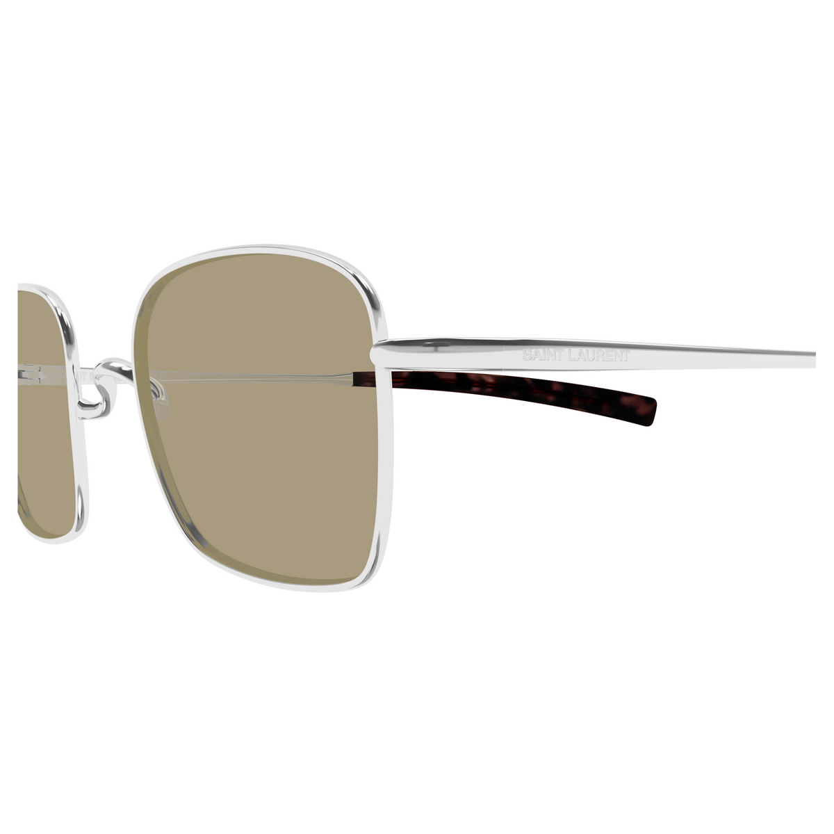 Saint Laurent SL Logo SL 949 T Argent 002 vue de profil - Les Lunettes de Pauline